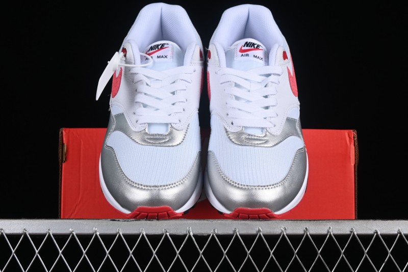 Nike Air Max 1 Retro Running Shoes with Half-Sole Air Cushion - HF7746-100