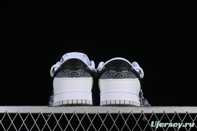 Nike Dunk Low CNY Year of the Dragon Limited Edition SB Lace-Up Casual Sneakers - DV0831-101