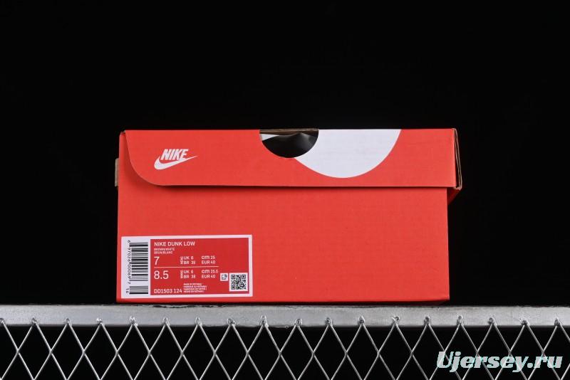 Nike Dunk Low Plaid Variation Retro SB Lace-Up Low-Top Casual Sneakers - DD1503-124