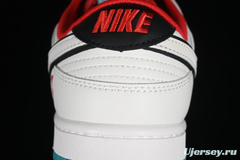 Nike SB Dunk Low LV Collaboration - Beige Violent Bear Anniversary High-End Custom Low-Top Casual Skate Shoes - SJ2068-240