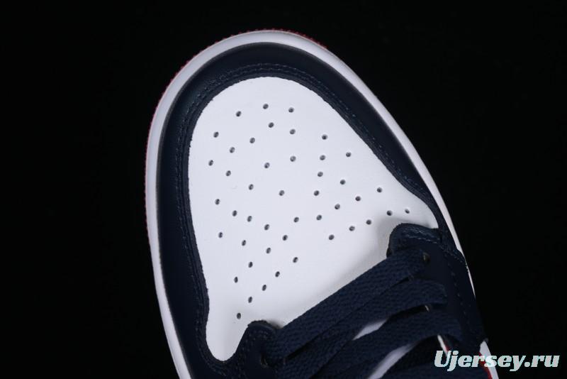 Nike Air Jordan 1 Low Golf Shoes Black Toe - DD9315-113