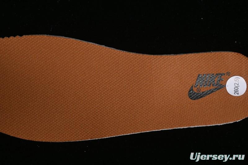 Nike SB Dunk Low Casual Skateboarding Shoes in Black/Brown - MU0232-370