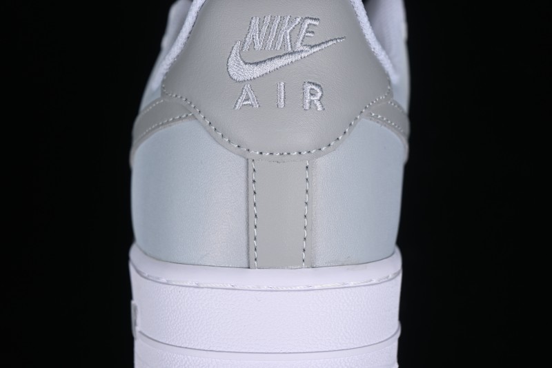 Nike Air Force 1 '07 Low Customized Anime Theme Gradient Grey Swoosh Casual Sneakers - FN0366-102