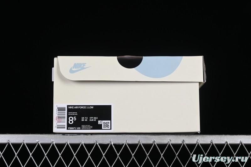 Nike Air Force 1 '07 Low "Butterfly Loves Flowers" Casual Sneakers - FB8971-100
