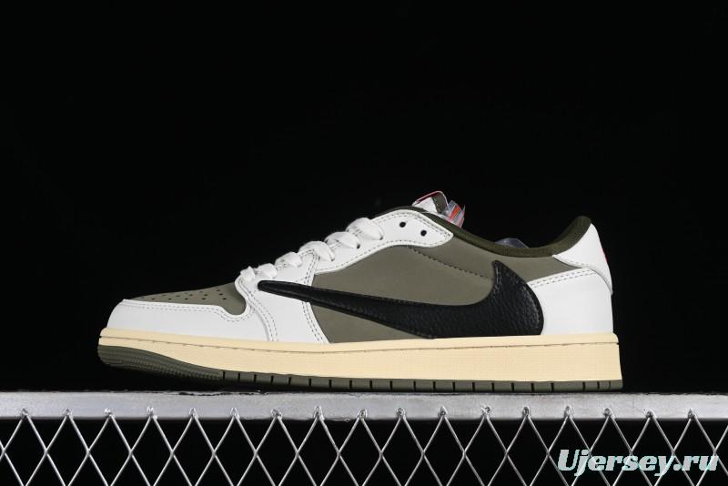 Nike Travis Scott x Air Jordan 1 Low OG Retro Sneakers DM7866-200