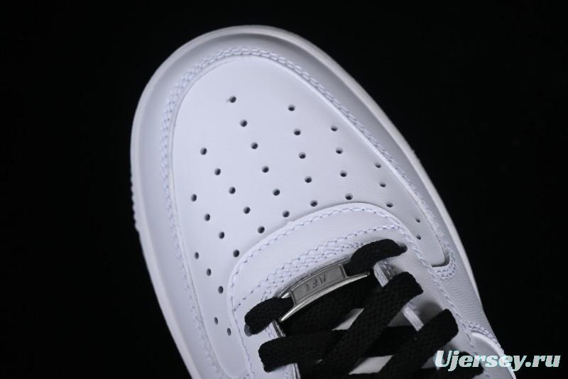 Nike Air Force 1 '07 Low Casual Sneakers with Double Swoosh Design - DD8959-100