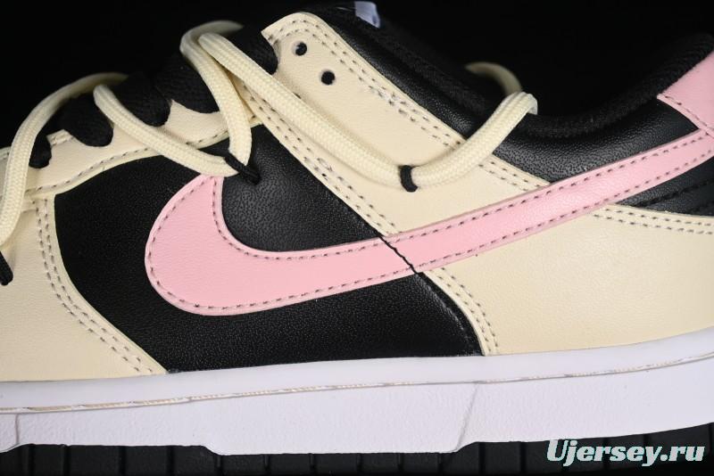 Nike Dunk Low SB Casual Skate Shoes with Smoked Rose Design - FD1232-001