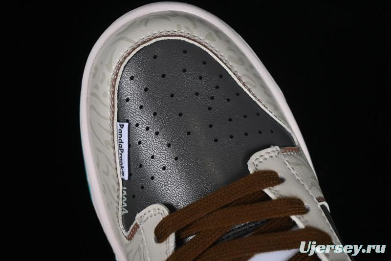 Nike Dunk Low Panda Prank Spring Touchdown Spring Forward Brown Green SB Strap Low Top Casual Skate Shoes - DV0834-101