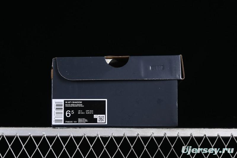 Nike Air Force 1 Shadow Low-Top Sneakers with Lightweight EVA Midsole and Anti-Slip RB Rubber Outsole - FN6335-101