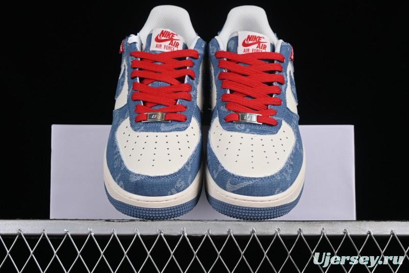 Nike Air Force 1 '07 Low Custom Casual Sneakers - CW2288-111