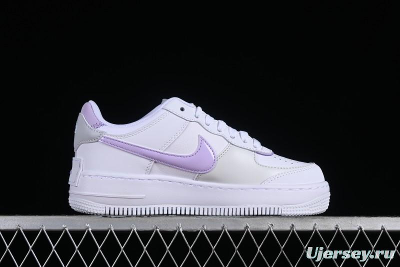 Nike Air Force 1 Shadow Lightweight Elevated Low-Top Casual Sneakers - FN6335-102