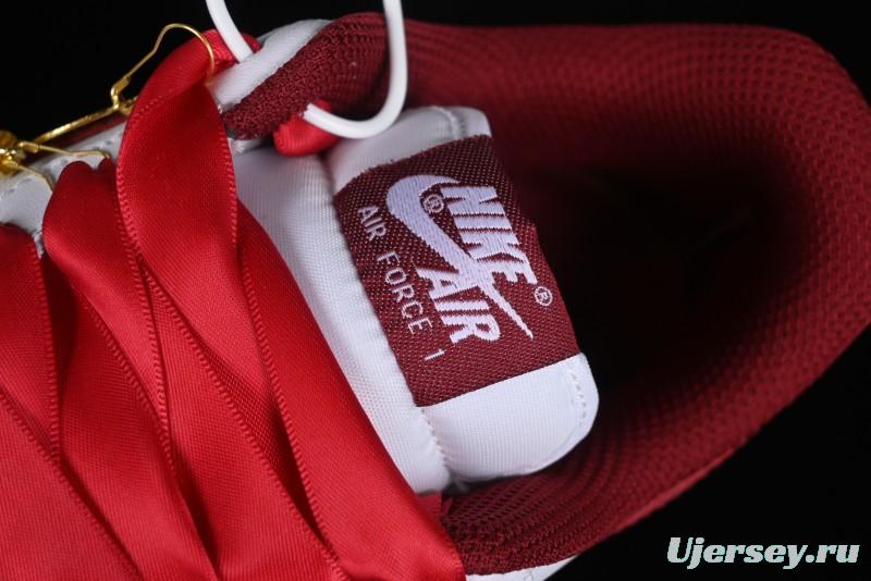 Nike Air Force 1 '07 Low Casual Sneakers with Full-Length Air Cushion - FV5948-105