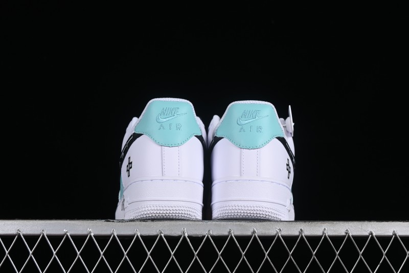 Nike Air Force 1 '07 Low PS5 Gaming Theme Ice Green Casual Sneakers - CW2288-114