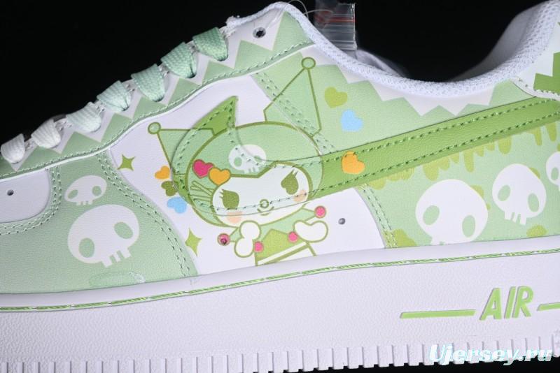 Nike Air Force 1 '07 Low Doraemon x Kuromi Collaboration Casual Sneakers - CW2288-111