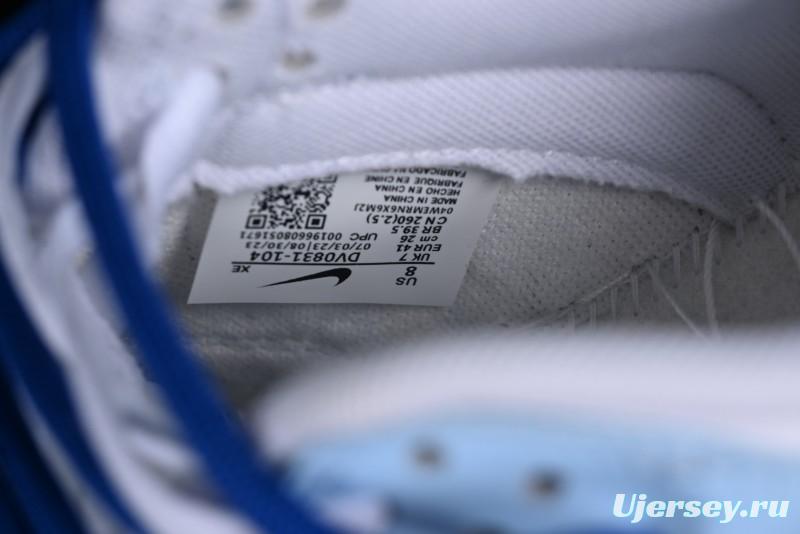 Nike Dunk Low Winter is Here Minimalist White Blue SB Lace-Up Low-Top Casual Skate Shoes - DV0831-104