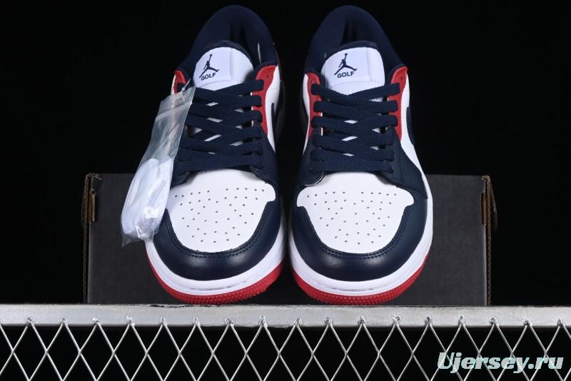 Nike Air Jordan 1 Low Golf Shoes Black Toe - DD9315-113