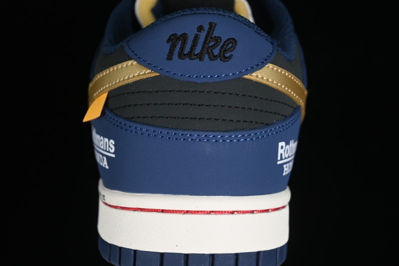 Nike SB Dunk Low Retro White Blue Collaboration Low-Top Casual Skateboarding Shoes - MU0232-365