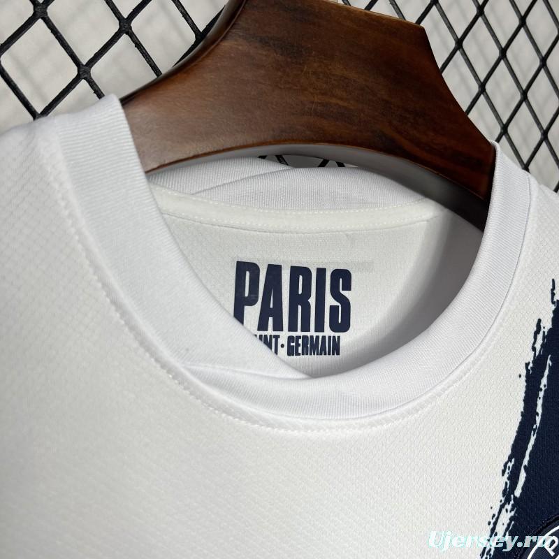 24/25 PSG Away White Jersey