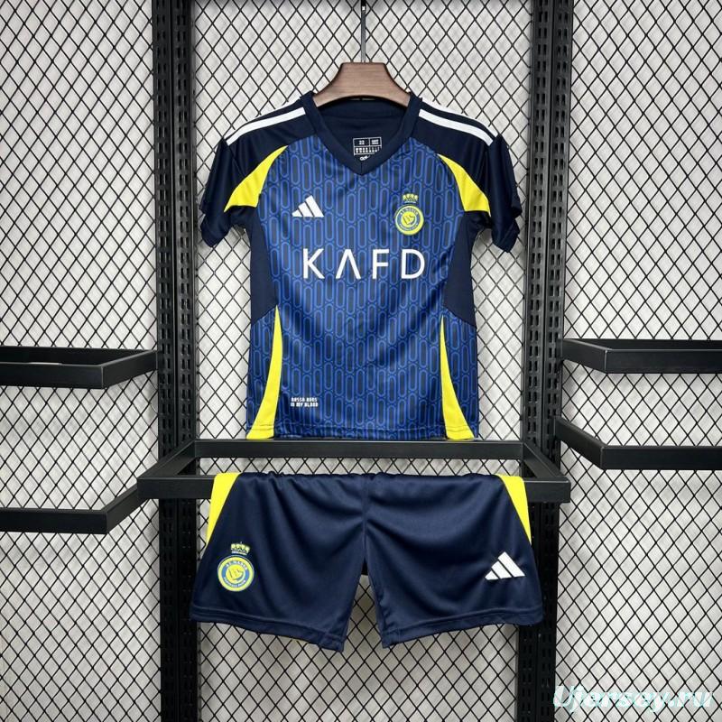 2024/25 Kids Al-Nassr Away Kit