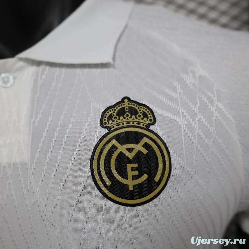 Player Version 24/25 Real Madrid Dragon White Special Jersey