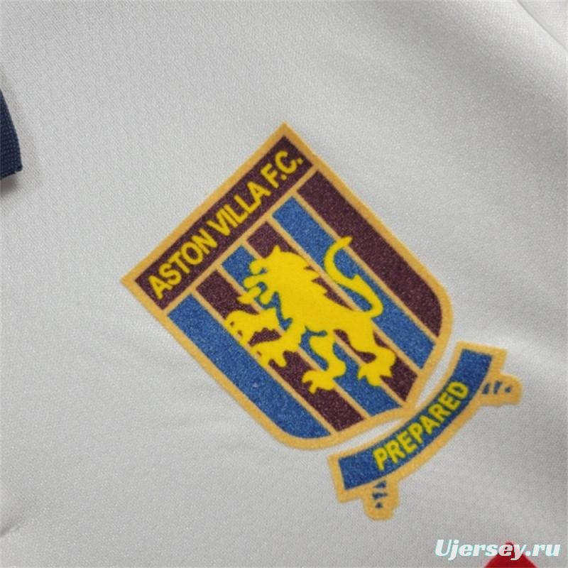 Retro 94/95 Aston Villa Third White Jersey