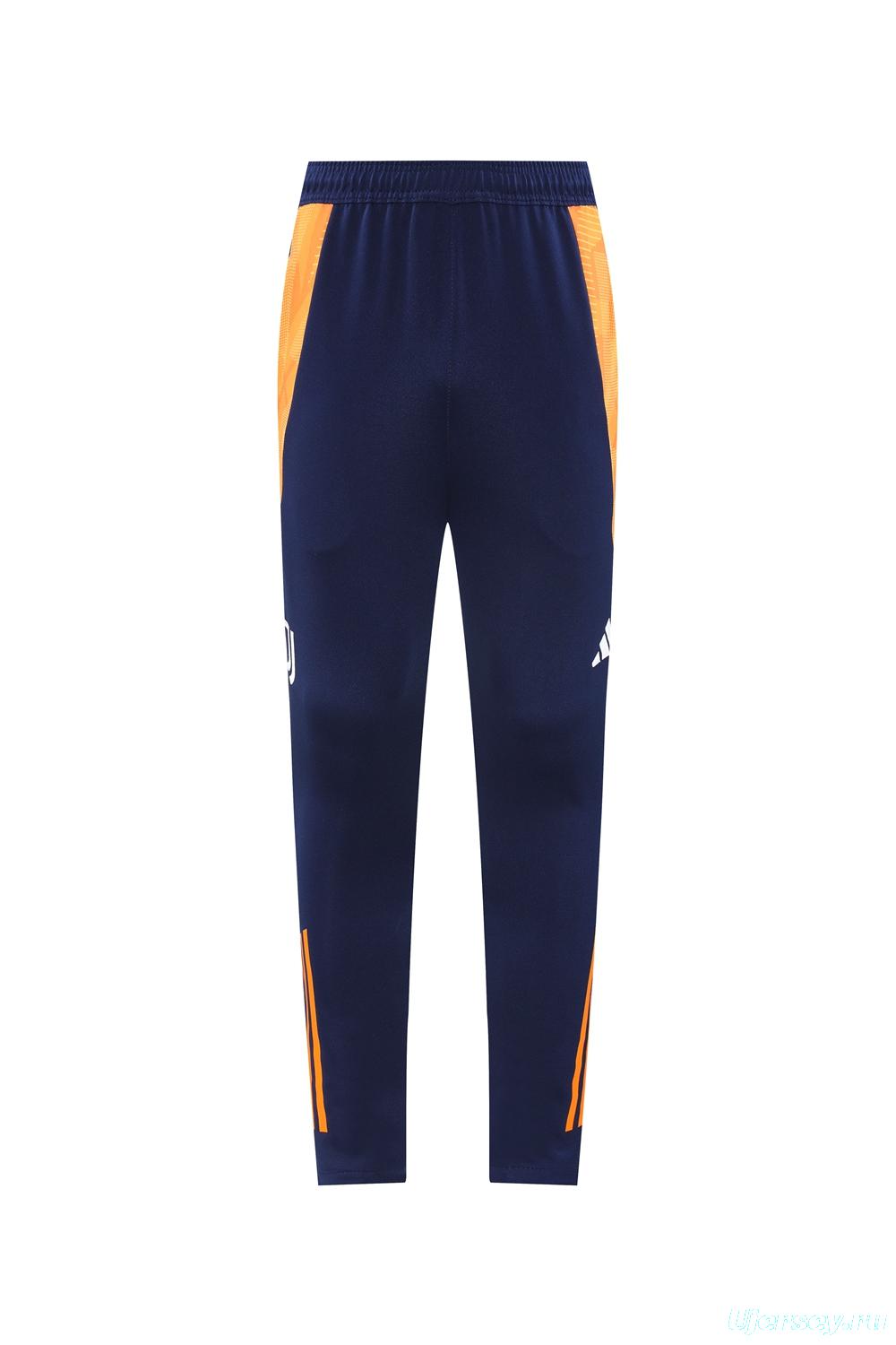 24/25 Juventus Blue Full Zipper Jacket +Long Pants