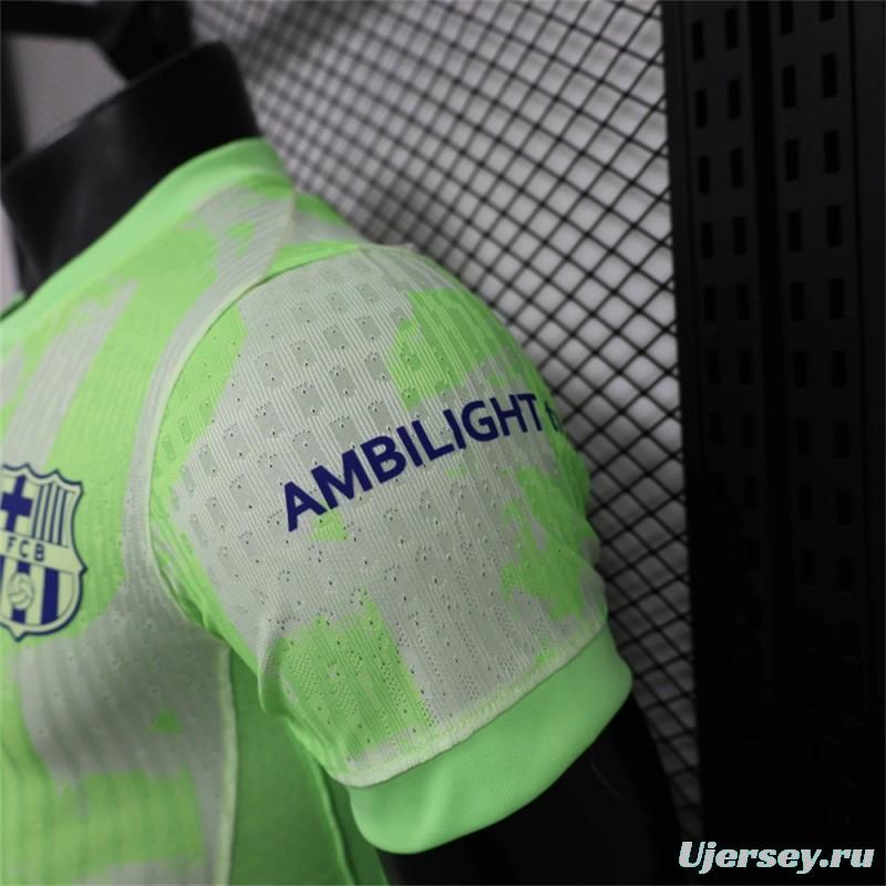 24/25 Player Version Barcelona x Coldplay Third Jersey