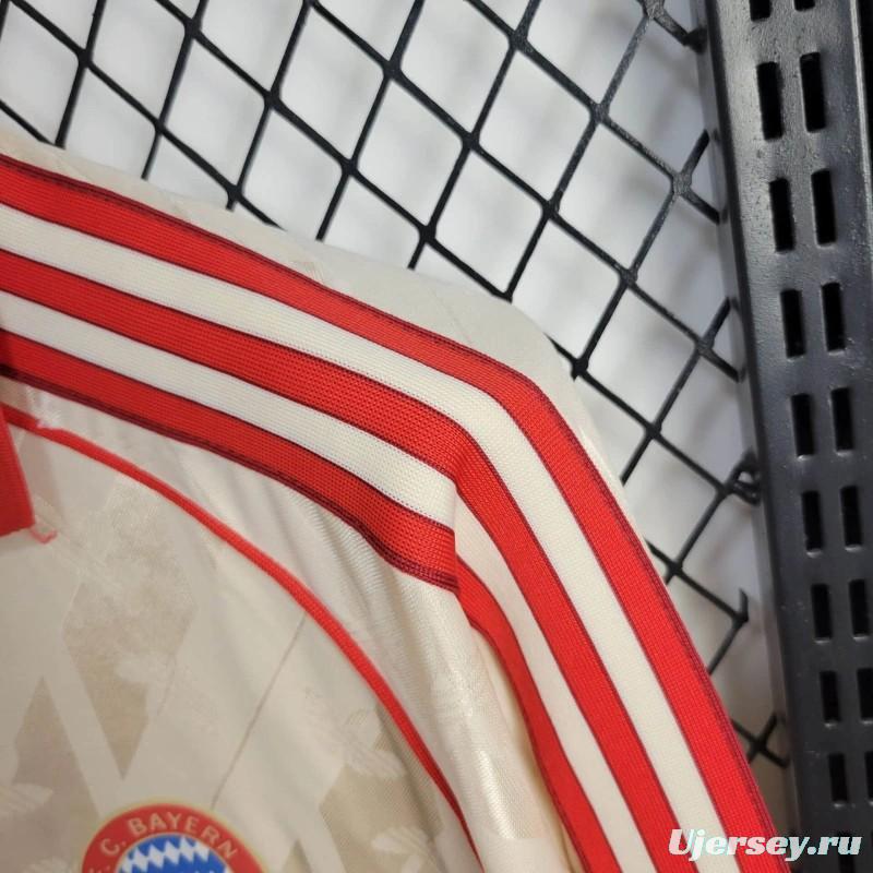 24/25 Bayern Munich Adidas Originals Cream Lifestyler Long Sleeve Jersey