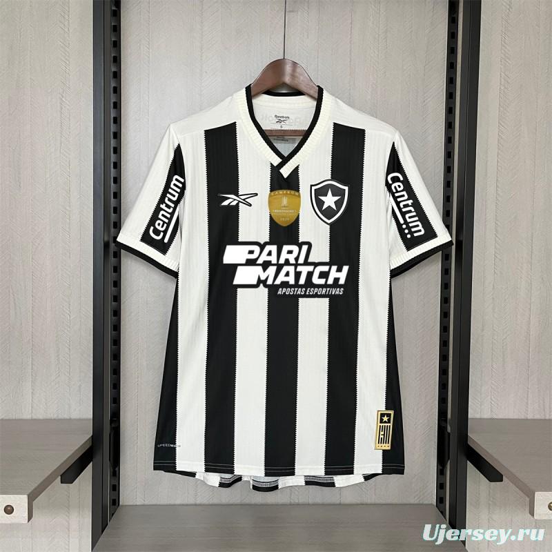 24/25 Botafogo Home Campeão Libertadores Jersey