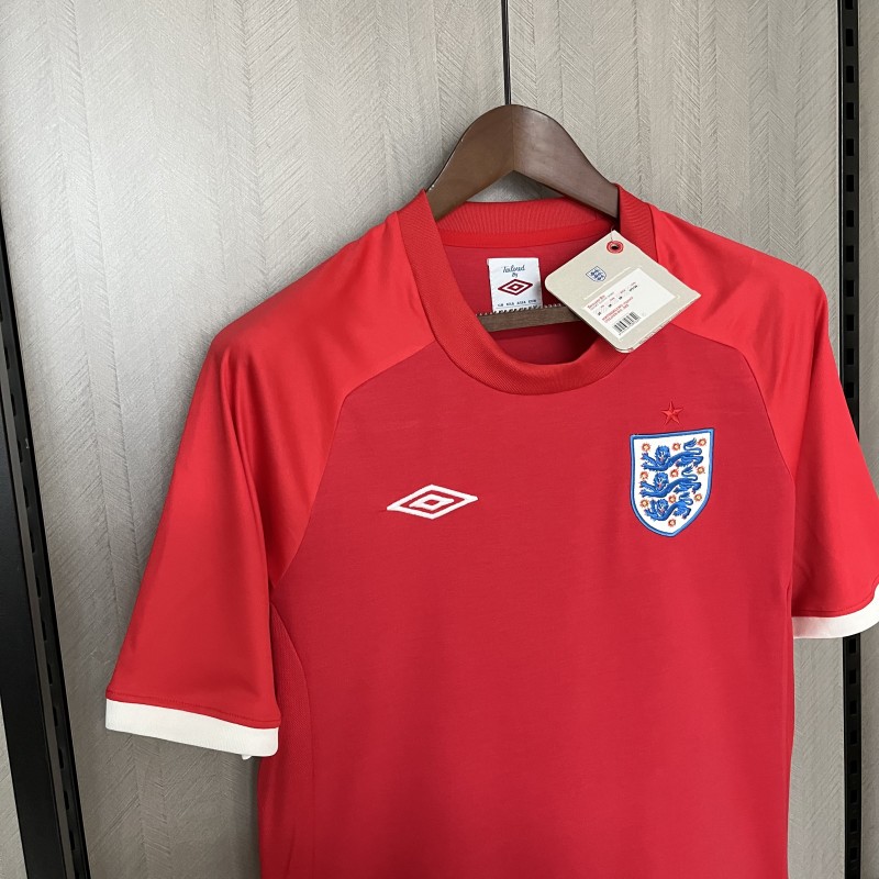 2010 Retro England Away Jersey