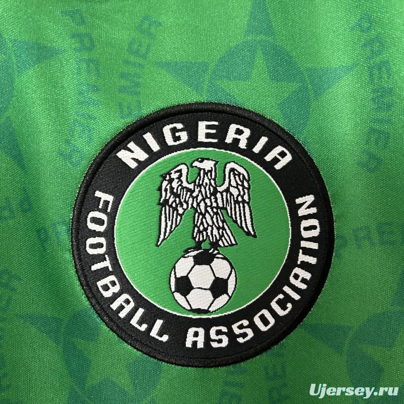 Retro 94/95 Nigeria Home Jersey