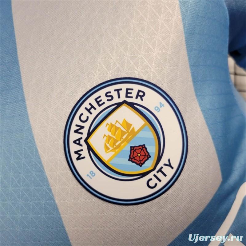 Player Version 25/26 Manchester City Home Jersey