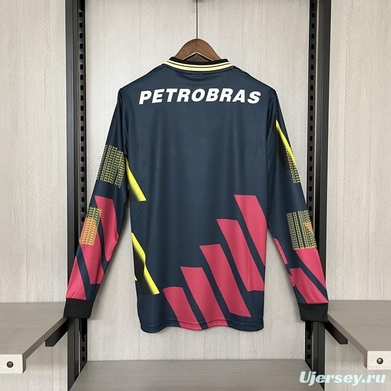 Retro1997/98 Flamengo Black Goalkeeper Long Sleeve Jersey