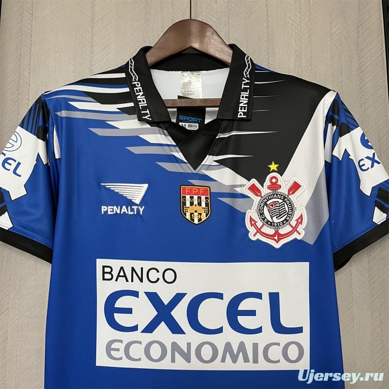 Retro 98/99 Corinthians Third Blue Jersey