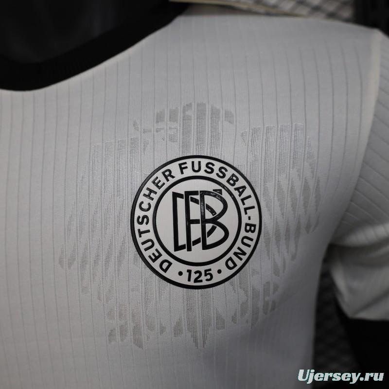 Player Version 2024 Germany Home 125Th Anniversary White Jersey