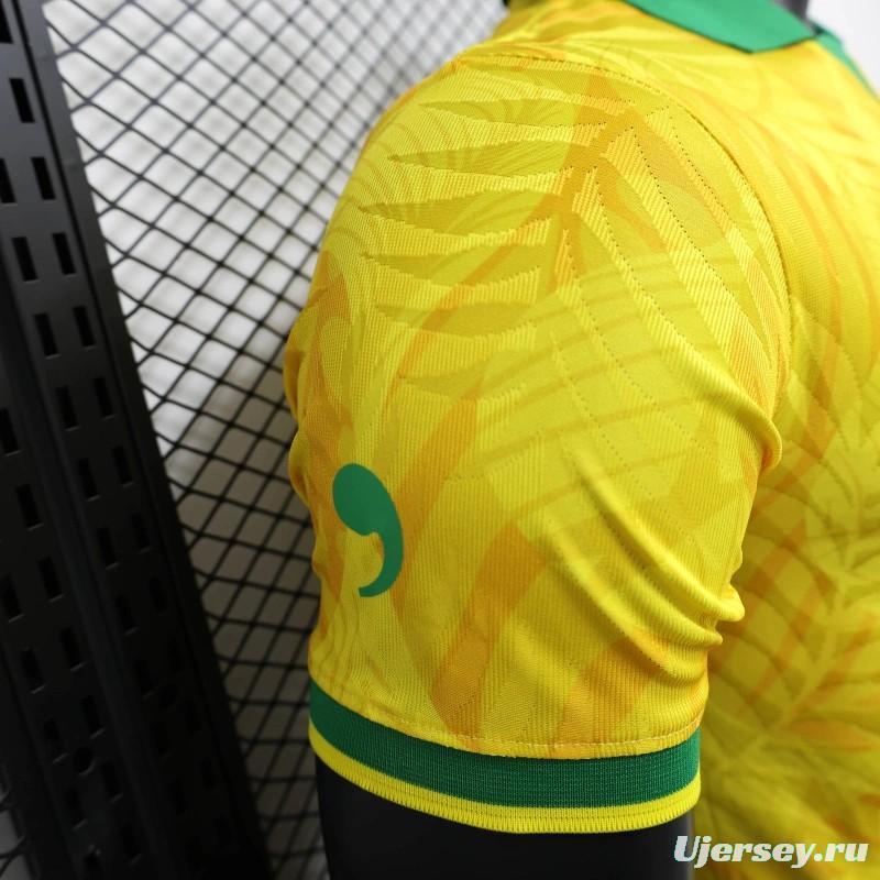 25/26 Player Version Brazil Commemorative Edition Yellow Jersey