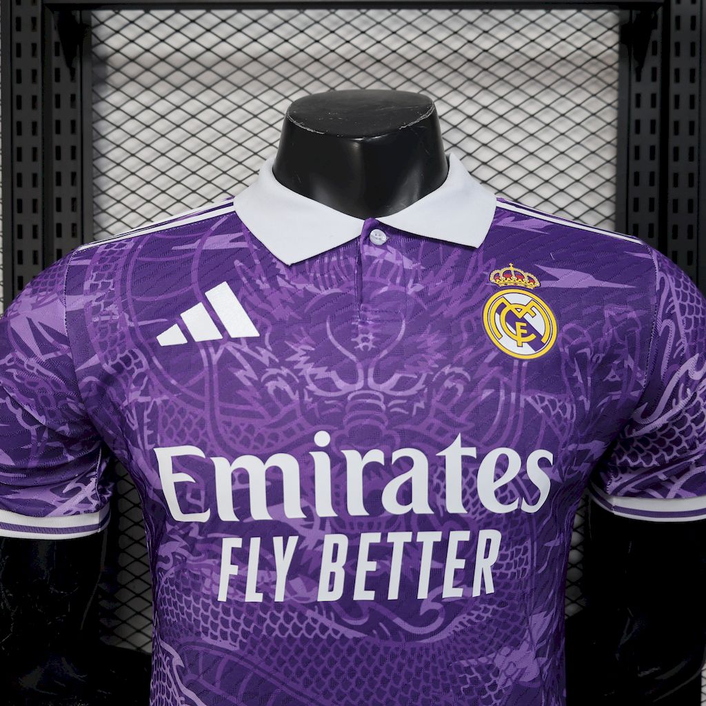 25/26 Player Version Real Madrid Purple Special Edition Jersey