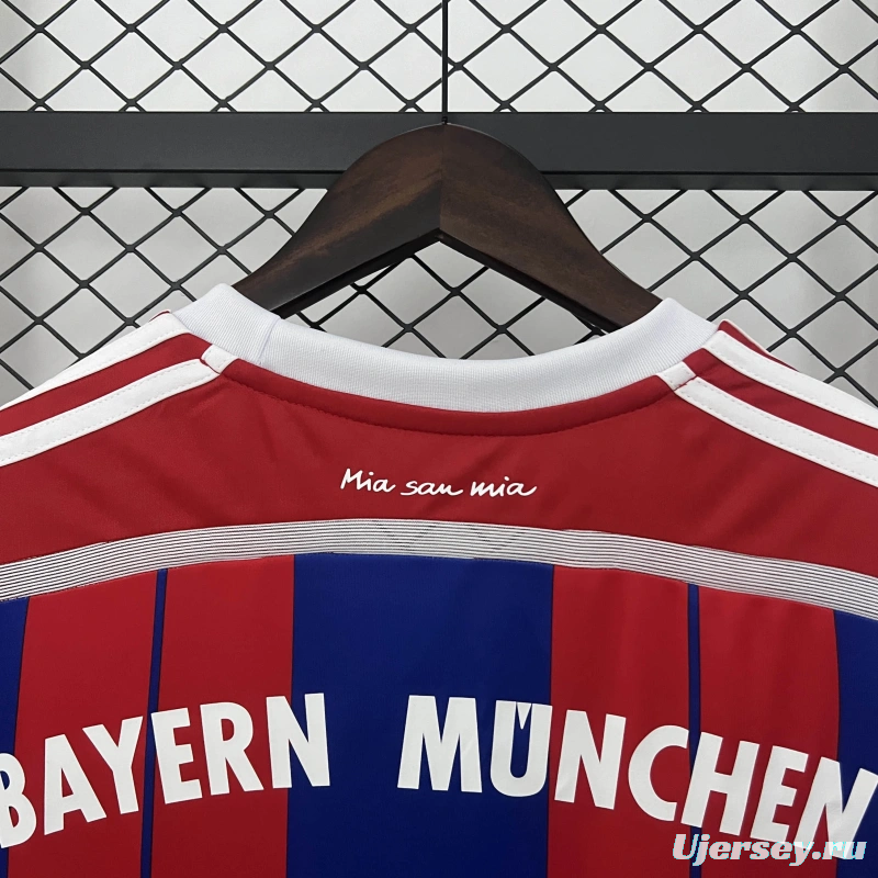 14/15 Retro Bayern Munich Home Jersey