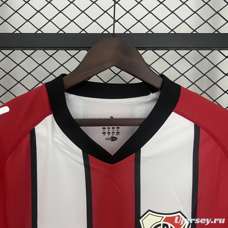 03/04 Retro River Plate Home Long Sleeve Jersey