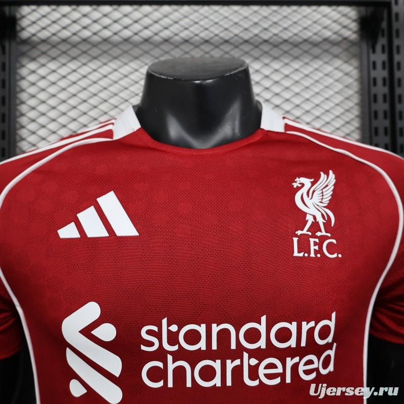 Player Version 25/26 Liverpool Home Jersey
