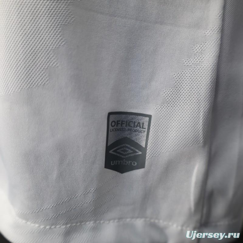 Player Version 25/26 Santos Home Jersey With Sponsors