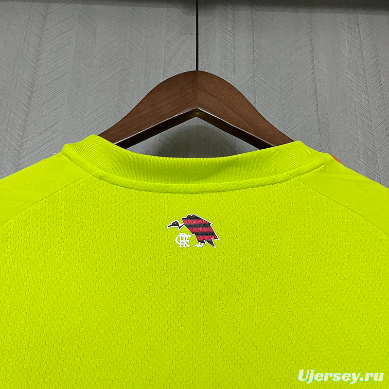 25/26 Flamengo Goalkeeper Fluorescent Green Jersey S-XXXXL