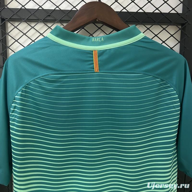 16/17 Retro Barcelona Third Jersey