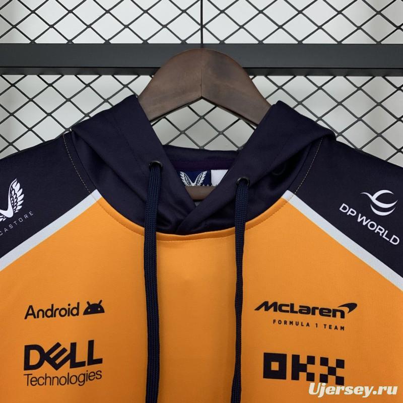 2025 F1 Formula Orange/Black Mclaren Hoodie