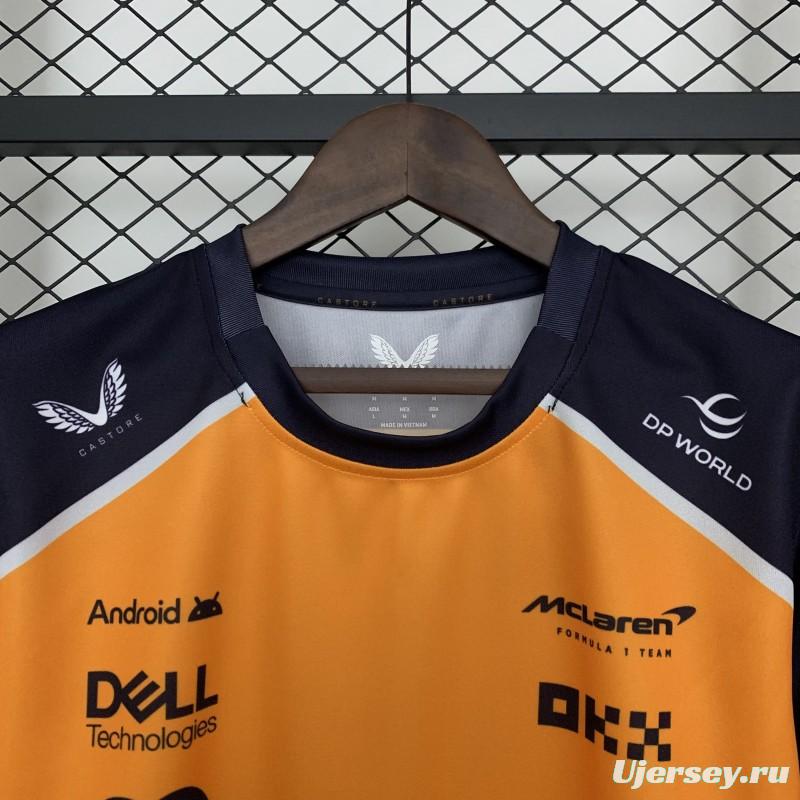 2025 F1 Formula Orange/Black Mclaren T-Shirt