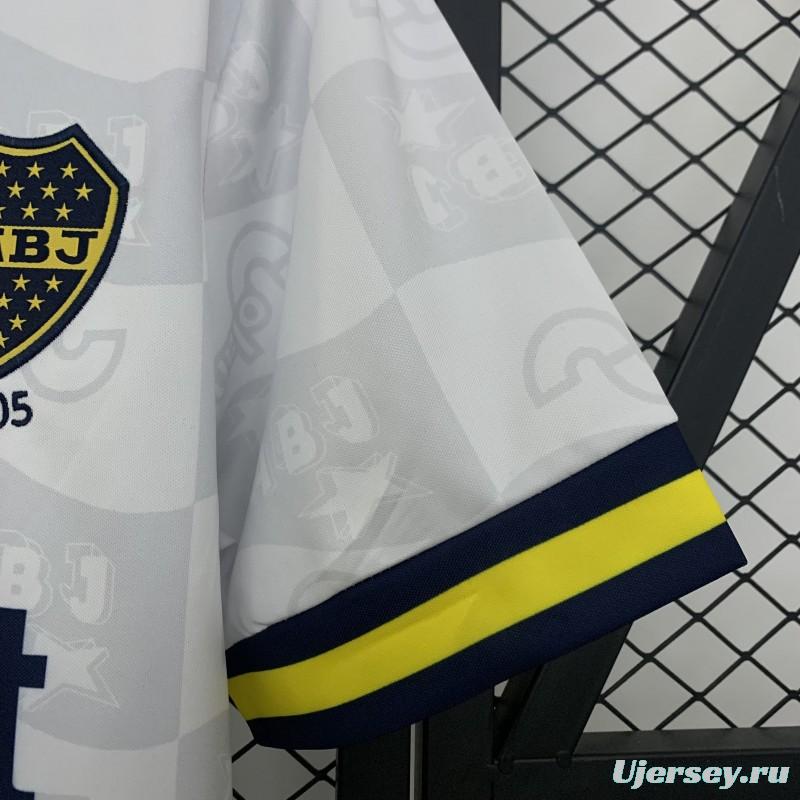 95/96 Retro Boca Juniors Away Jersey
