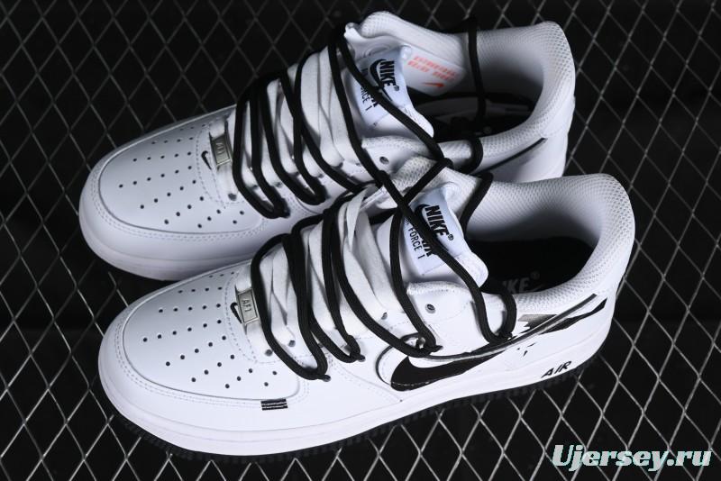 Nike Air Force 1 '07 Low Anime Theme Custom Swoosh Strap Low-Top Casual Sneakers - ZH0316-026