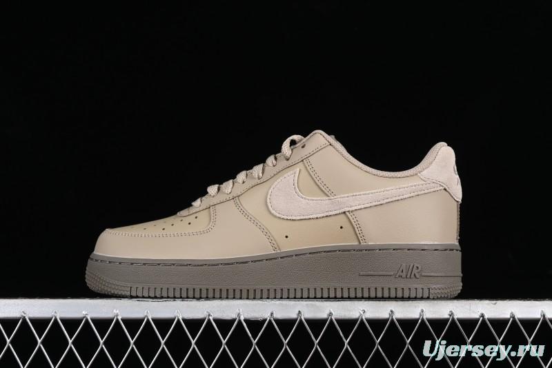 Nike Air Force 1 '07 Low Casual Sneakers with Full-Length Air Cushion - HQ1176-222
