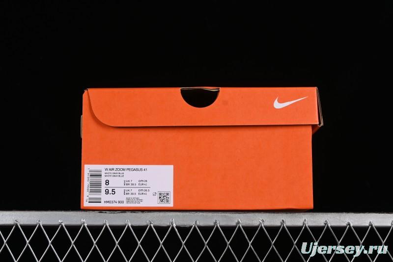 Nike Air Zoom Pegasus 41 Breathable Lightweight Running Shoes with Cushioning - HM0374-900