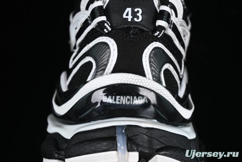 Balenciaga Runner Kith Four Color Retro Casual Sneakers - W3RXP0213